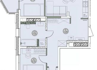 Продажа 3-ком. квартиры, 100.01 м2, Иркутск