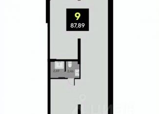 Продаю офис, 87.89 м2, Тюменская область, улица Андрея Приказнова, 2