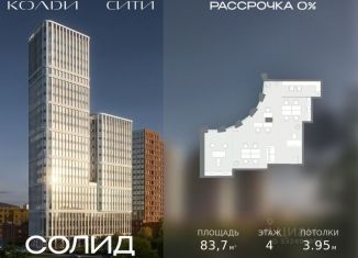 Продаю офис, 83.7 м2, Москва, Автомобильный проезд, 2, метро Волгоградский проспект