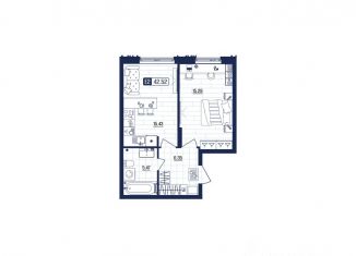 Продается квартира, 42.52 м2, Тула