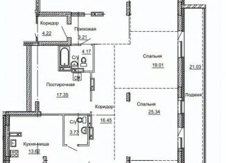 Продается многокомнатная квартира, 239.87 м2, Барнаул, Центральный район, улица Никитина, 41