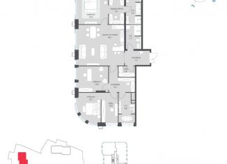 Продам 3-комнатную квартиру, 161.5 м2, Москва, ЦАО