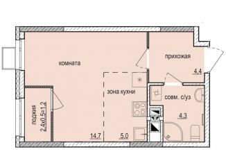 Квартира на продажу студия, 28.3 м2, Ижевск, жилой комплекс Норвежский Лес, 11, Индустриальный район