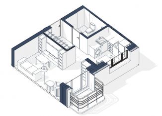 Продам квартиру студию, 31.6 м2, Новосибирск, ЖК Квартал на Декабристов