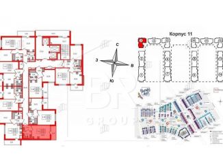 Продам квартиру студию, 29.6 м2, Санкт-Петербург, ЖК Чистое Небо, Верхне-Каменская улица, 9к1