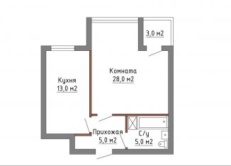 Продаю 1-комнатную квартиру, 54 м2, Севастополь, Античный проспект, ЖК Античный