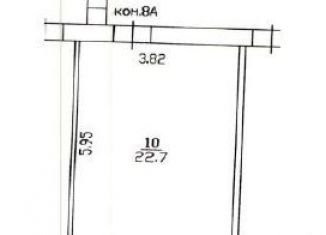 Продаю комнату, 22.7 м2, Железногорск, улица Маяковского, 14