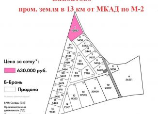 Участок на продажу, 129 сот., городской округ Подольск, 46Н-08847