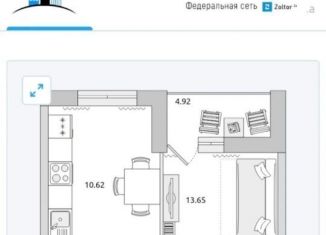 Продам 1-комнатную квартиру, 32.3 м2, Комсомольск-на-Амуре, проспект Первостроителей, 20