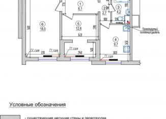 Продается двухкомнатная квартира, 53.3 м2, Сергиев Посад, проспект Красной Армии, 234к4