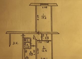 2-ком. квартира на продажу, 49.6 м2, Спасск-Дальний, Нагорная улица, 4