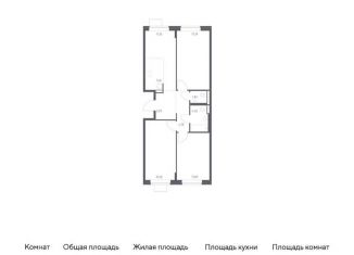 Продажа 3-комнатной квартиры, 80.2 м2, Москва, жилой комплекс Подольские Кварталы, к2