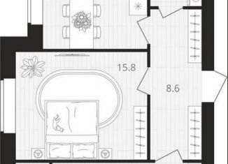 Продается 2-ком. квартира, 60.1 м2, Брянская область, Выставочная улица