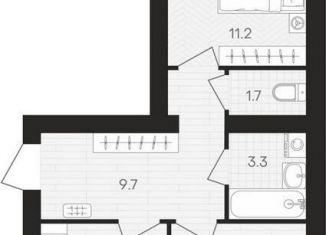 Продаю 2-комнатную квартиру, 55.1 м2, посёлок Мичуринский, Выставочная улица