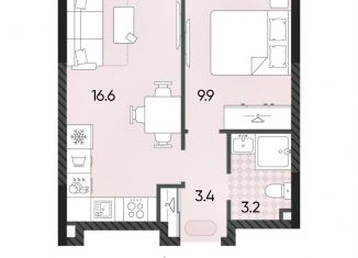 Продаю 1-комнатную квартиру, 33.1 м2, Москва, ЗАО, Производственная улица, 25сД