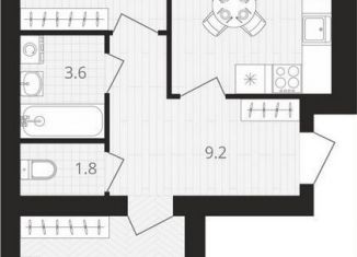 Продажа 2-комнатной квартиры, 60.6 м2, Брянская область, Выставочная улица