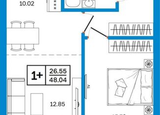 Продам 2-ком. квартиру, 48 м2, Уфа, Некрасовский переулок, 38