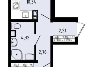 Продажа 2-комнатной квартиры, 32.7 м2, Пермский край