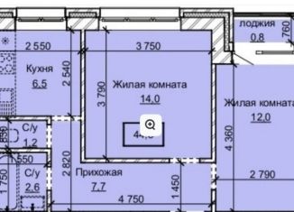 Продажа 2-комнатной квартиры, 44.8 м2, Алтайский край