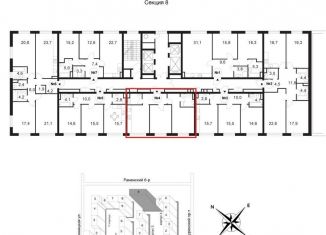 Продается двухкомнатная квартира, 62.8 м2, Москва, район Раменки, Винницкая улица, 8к3