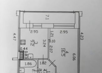 Продаю однокомнатную квартиру, 35 м2, посёлок Парголово, улица Фёдора Абрамова, 4