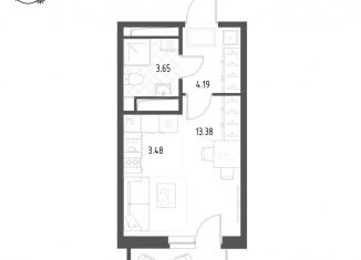 Продается квартира студия, 25.7 м2, Екатеринбург, метро Уральская