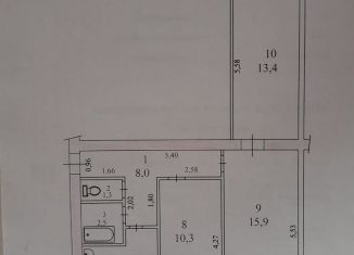 3-ком. квартира на продажу, 57.4 м2, Хабаровский край, Сортировочная улица, 3