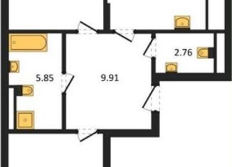 Продаю 2-ком. квартиру, 72.7 м2, поселок Малое Исаково