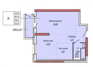 Продам двухкомнатную квартиру, 49.4 м2, Хабаровский край