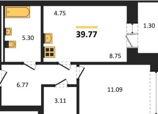 Продается 2-ком. квартира, 39.8 м2, Новосибирская область