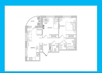 Продаю 2-комнатную квартиру, 63.2 м2, Санкт-Петербург, ЖК ЦДС Дримлайн