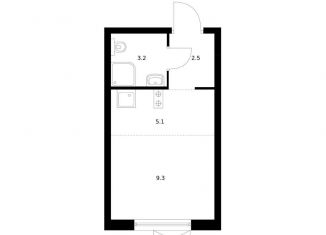 Продается квартира студия, 20.1 м2, Екатеринбург, жилой комплекс Утёс, к3