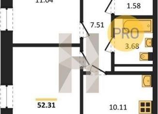 Продам 3-комнатную квартиру, 93.7 м2, Воронеж, Железнодорожный район, бульвар Содружества, 1