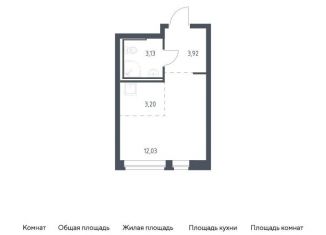 Квартира на продажу студия, 22.3 м2, село Лайково, микрорайон Город-событие, 60