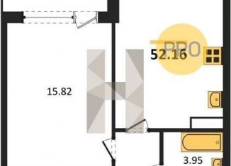 Продажа 1-комнатной квартиры, 52.2 м2, Воронеж, Московский проспект, 132, Центральный район