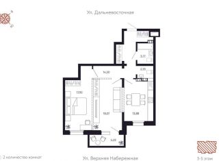 Продается 2-комнатная квартира, 71.6 м2, Иркутская область