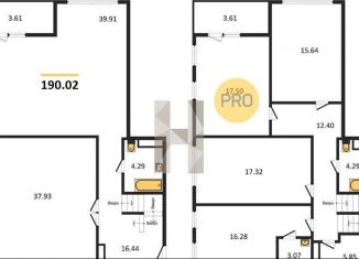 Продаю пятикомнатную квартиру, 190 м2, Воронеж, Московский проспект, 132