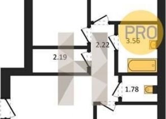 Продаю трехкомнатную квартиру, 83 м2, Воронеж, Железнодорожный район, бульвар Содружества, 1