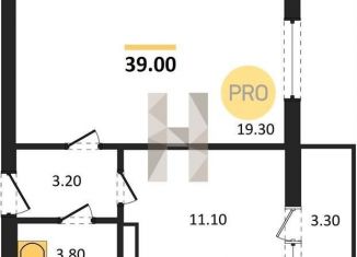 Двухкомнатная квартира на продажу, 70 м2, Воронежская область, Кленовая улица, 4