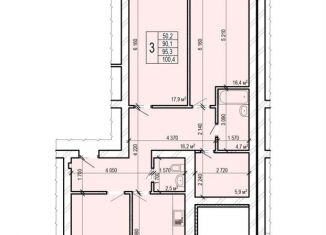 Продажа 3-ком. квартиры, 100.4 м2, Энгельс, Новобазарная улица