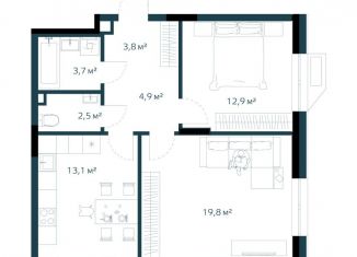 Продажа 2-ком. квартиры, 60.7 м2, Владивосток, жилой комплекс Дом на Востоке, 5к2ск1