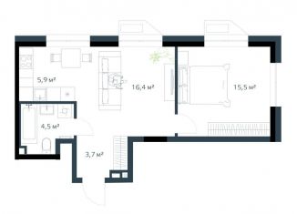 Продажа 1-ком. квартиры, 46 м2, Владивосток, жилой комплекс Дом на Востоке, 5к2ск1