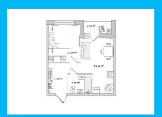 Продается 1-комнатная квартира, 34.6 м2, Мурино, улица Шоссе в Лаврики, 51