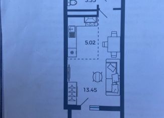 Продается квартира студия, 28.5 м2, Самарская область