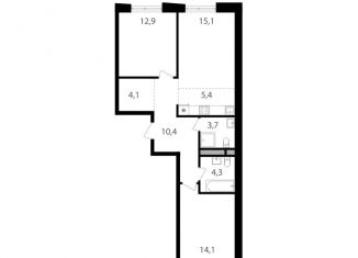 Продаю двухкомнатную квартиру, 70 м2, Москва, ВАО