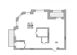 Продается 3-комнатная квартира, 127.3 м2, Новосибирская область, улица Сеченова, 13