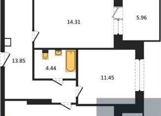 Продажа 2-комнатной квартиры, 70.8 м2, Воронеж, Ленинский район