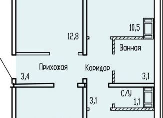 Продается 3-комнатная квартира, 67.5 м2, Курган, улица Карбышева, 52к1, район Рябково