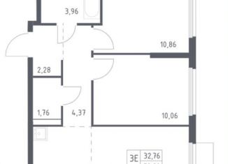 Продается 2-ком. квартира, 52.8 м2, Московская область, Пригородное шоссе, 6