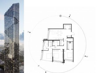 Трехкомнатная квартира на продажу, 117 м2, Москва, ЦАО